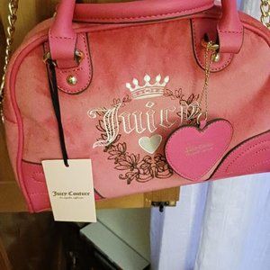 Juicy Couture Heritage Bowler Purse NWT